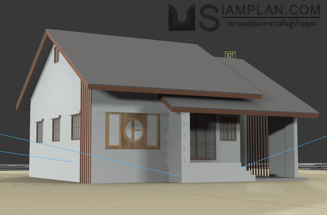 แบบบ้านฟรี 3 ห้องนอน 1 ห้องน้ำ